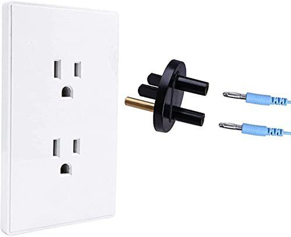 Grounding Outlet Plug with Anti-Static Wrist Strap and Grounding Wire, ESD Sa...