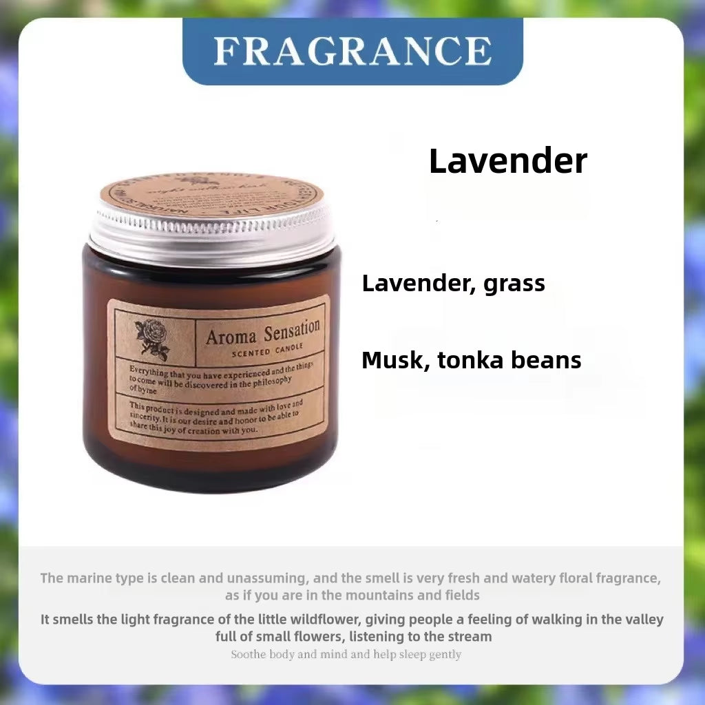 Scented Candles Smokeless Soy Candle Essential Oil Aromatic Candle Luxury Decoration Candle Wedding Gifts Party Home Decoration