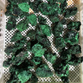 Natural Green Malachite Raw Stone Rough Crystal Clastic Rock Cube Collectible Gravel Minerals Specimen