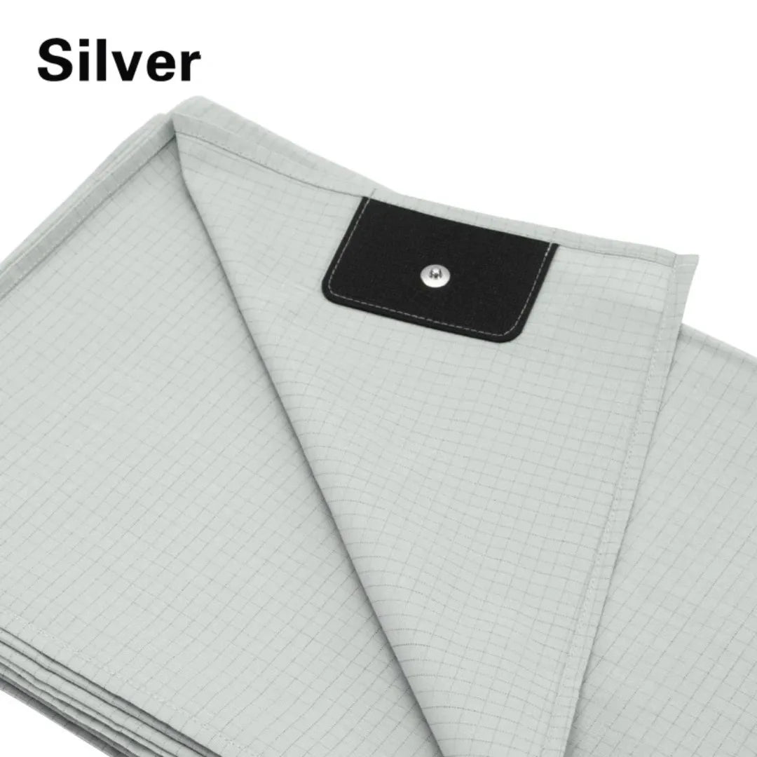 Grounding Flatted Bed Sheets with 10% Silver Fiber & Organic Cotton- Conductive with Grounding Cord, Grounding Keep Good Sleep