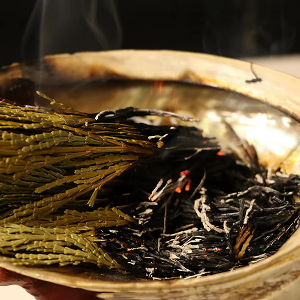 3PCS Smudge Bundles Ancient Ceremonial White Cedar Bundles Set Pure Leaf Repels Negative Energy