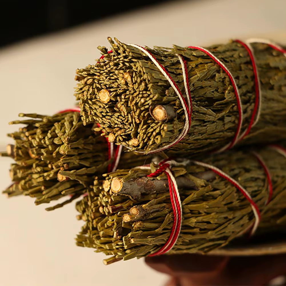 3PCS Smudge Bundles Ancient Ceremonial White Cedar Bundles Set Pure Leaf Repels Negative Energy