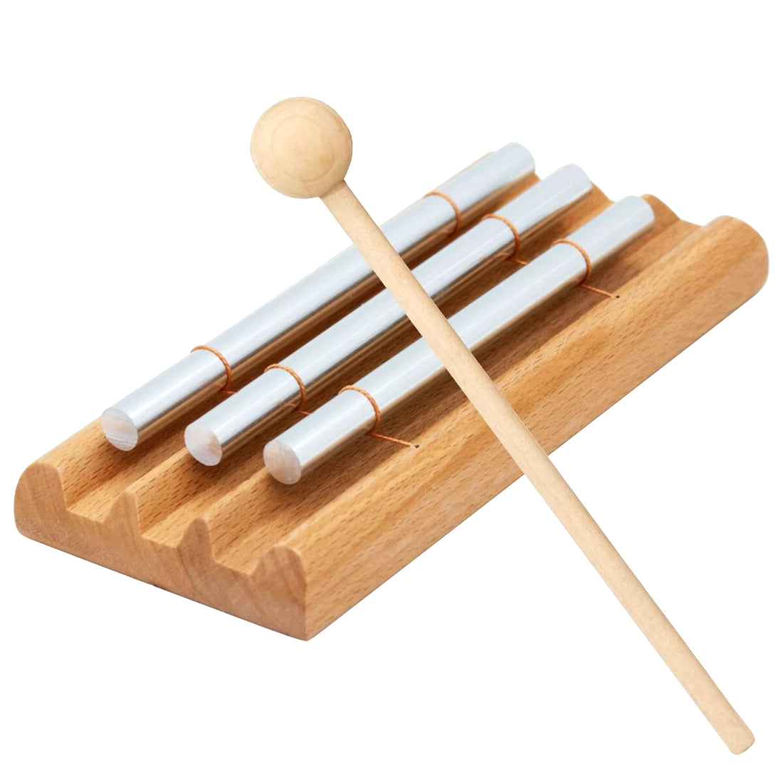 Meditation Chimes 3Phoneme the Original Guaranteed Musically Tuned Wind Zenergy Hand Chime for Classrooms Meditation Mindfulness
